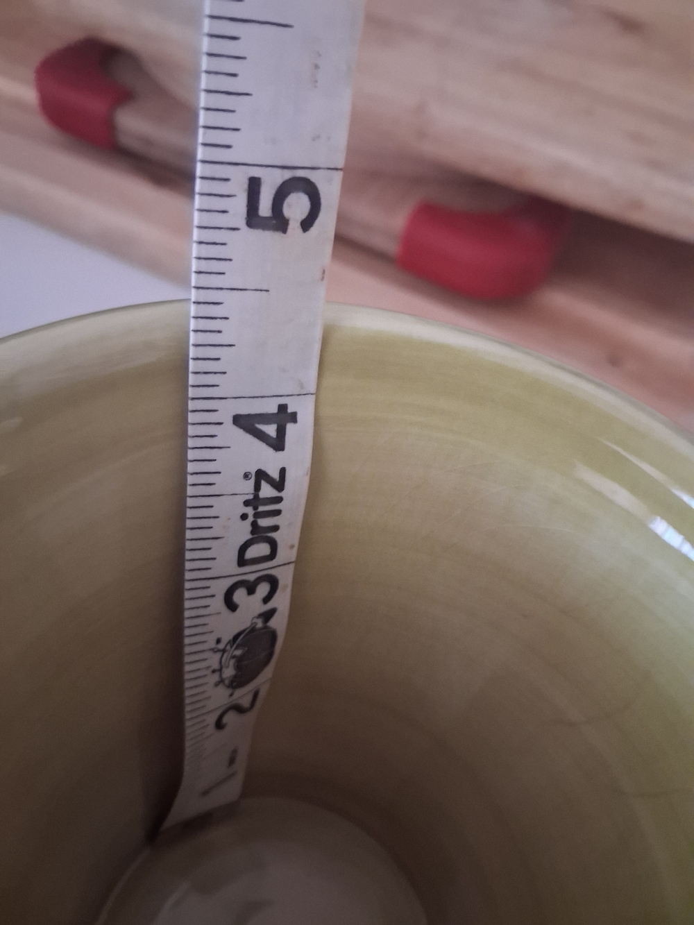 Handmade Ceramic Mug Trio - Olive, Yellow, Seafoam - Picture 7 of 8